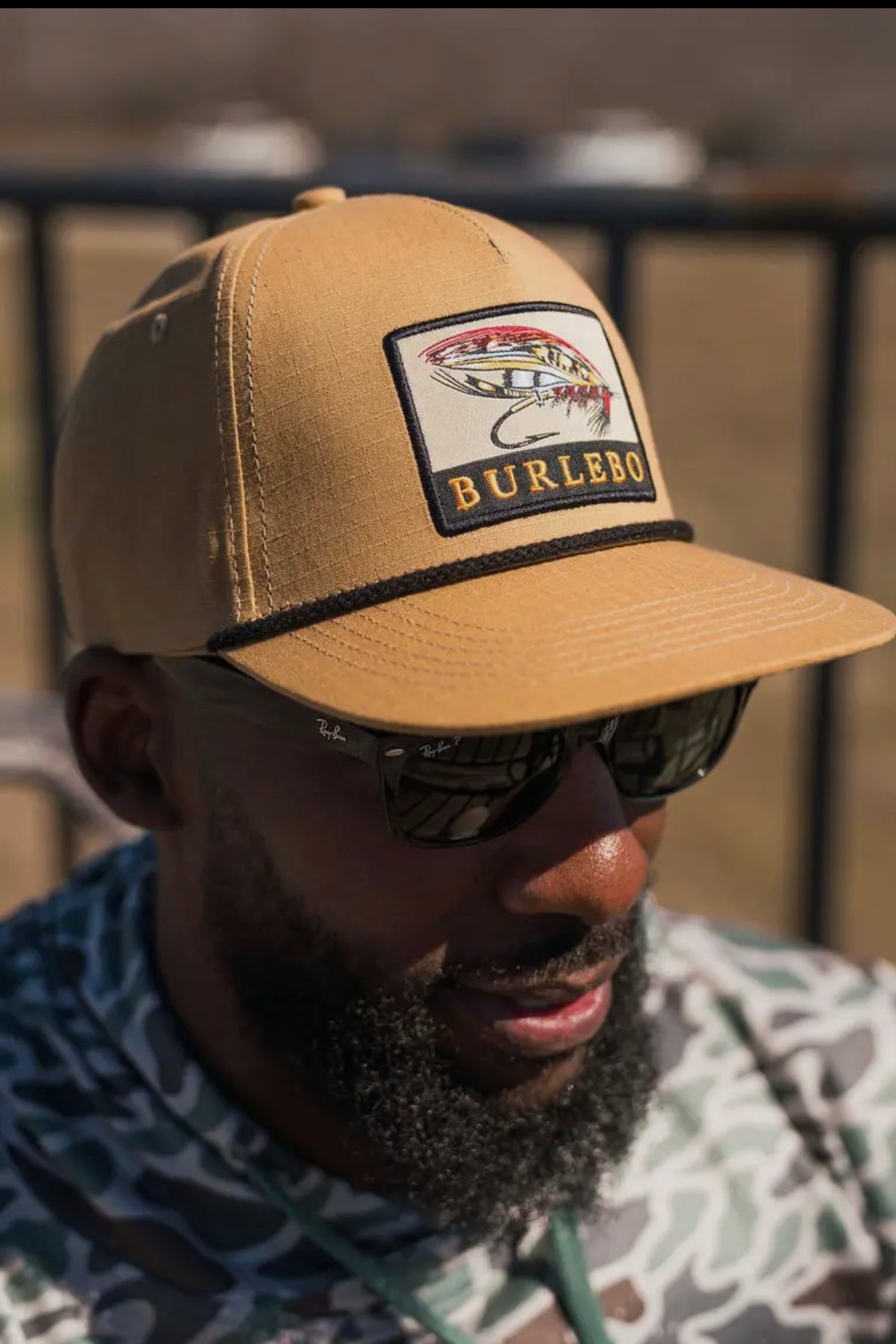Burlebo Big Fly Cap - Coyote Tan