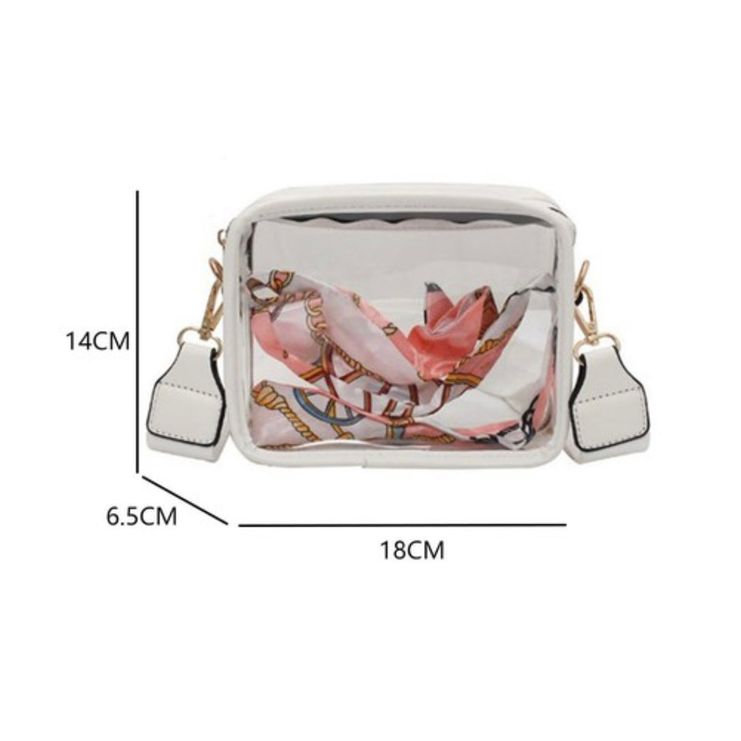 Clear Shoulder Strap Purse