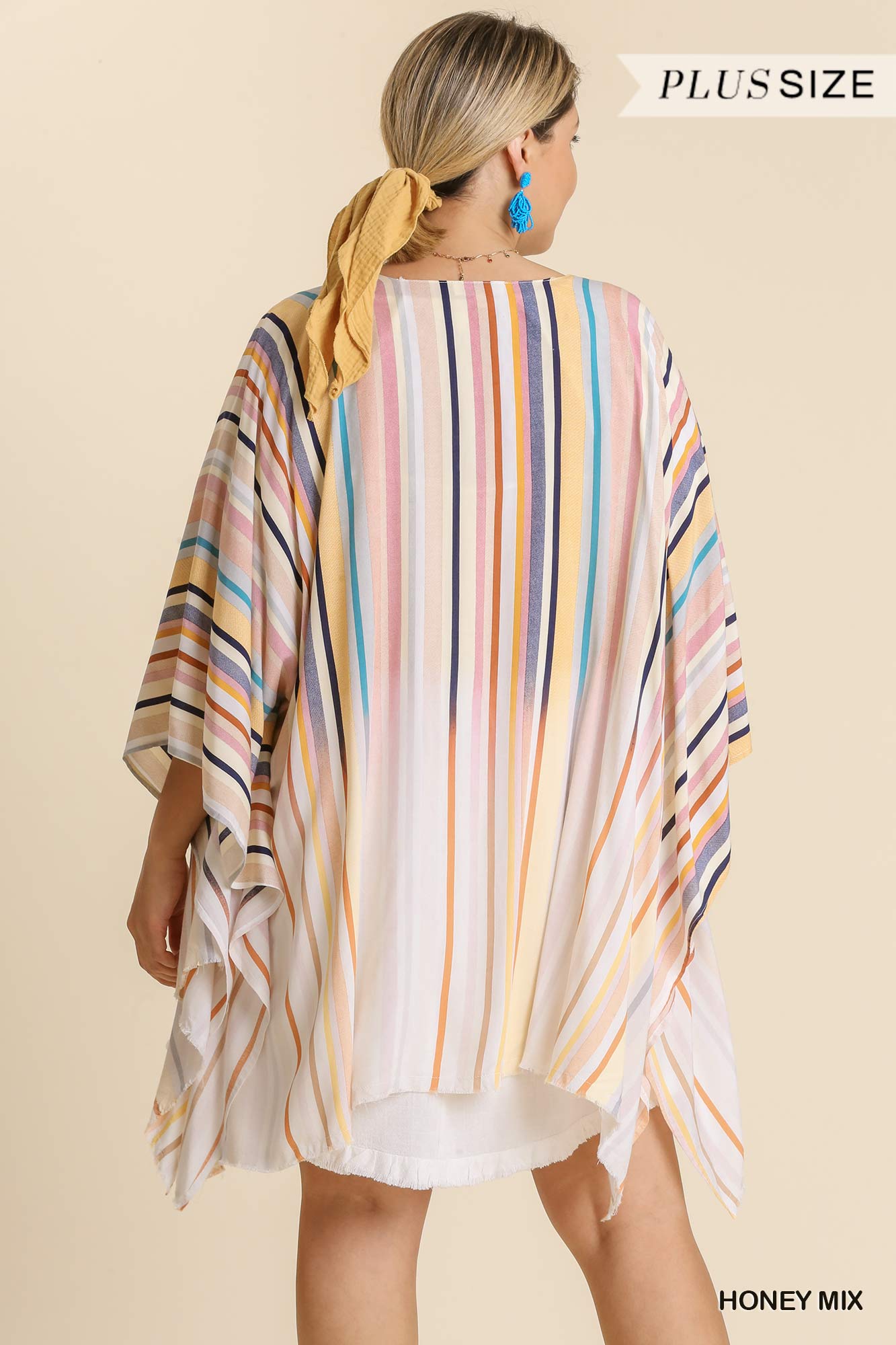 Honey Mix Kimono - Plus