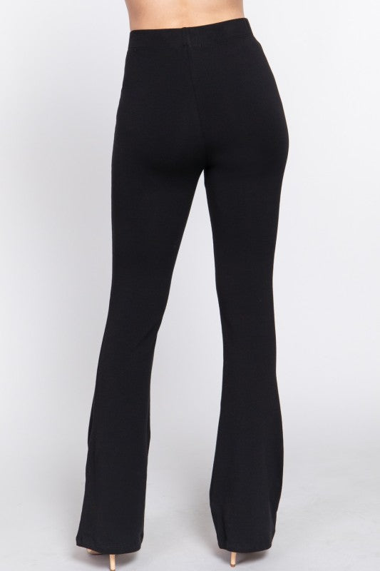 Elastic Waist Yoga Pants