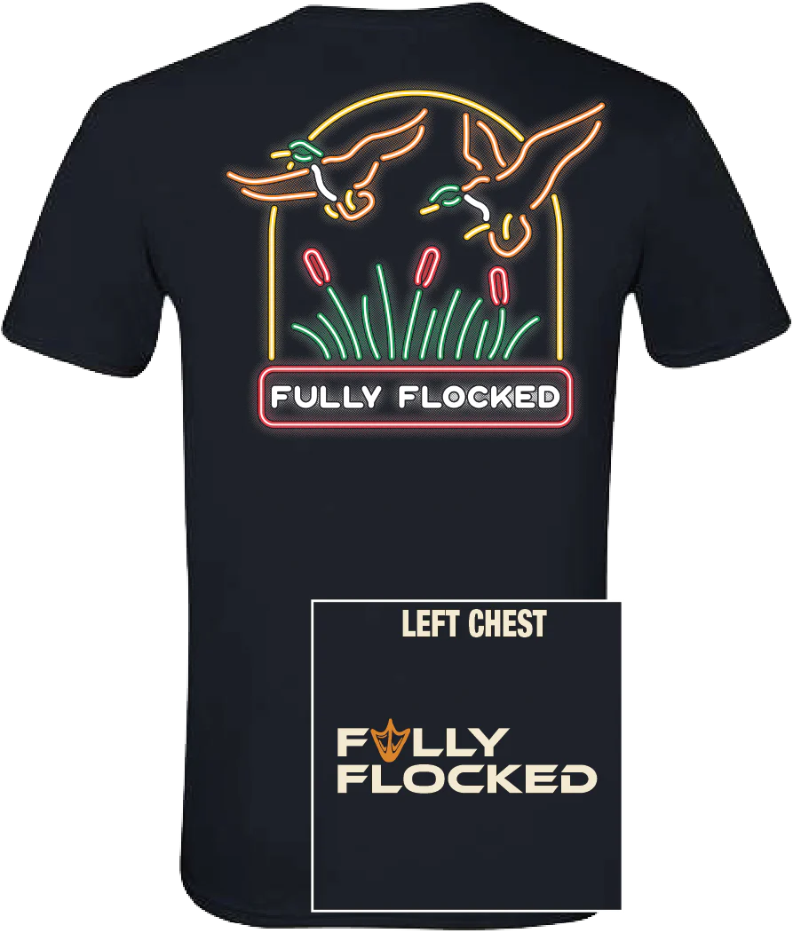 Black Neon Ducks Tshirt