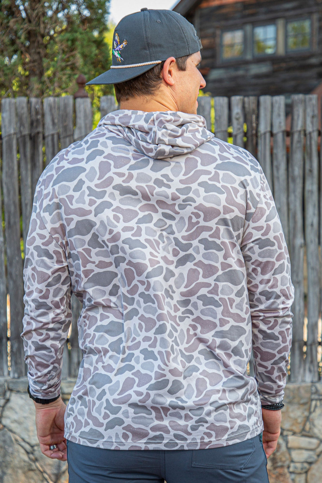 Burlebo Performance Hoodie- Classic Deer Camo