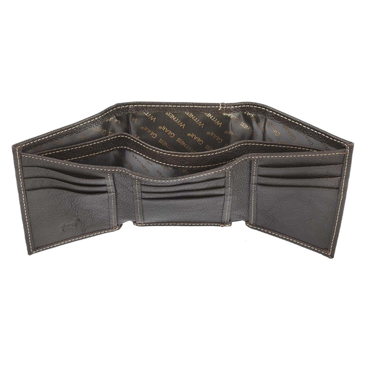 Genuine Leather Wallet Crosses