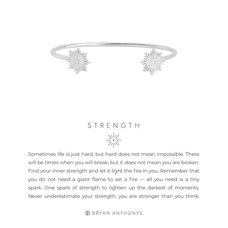 Strength Cuff Bracelet by Bryan Anthonys