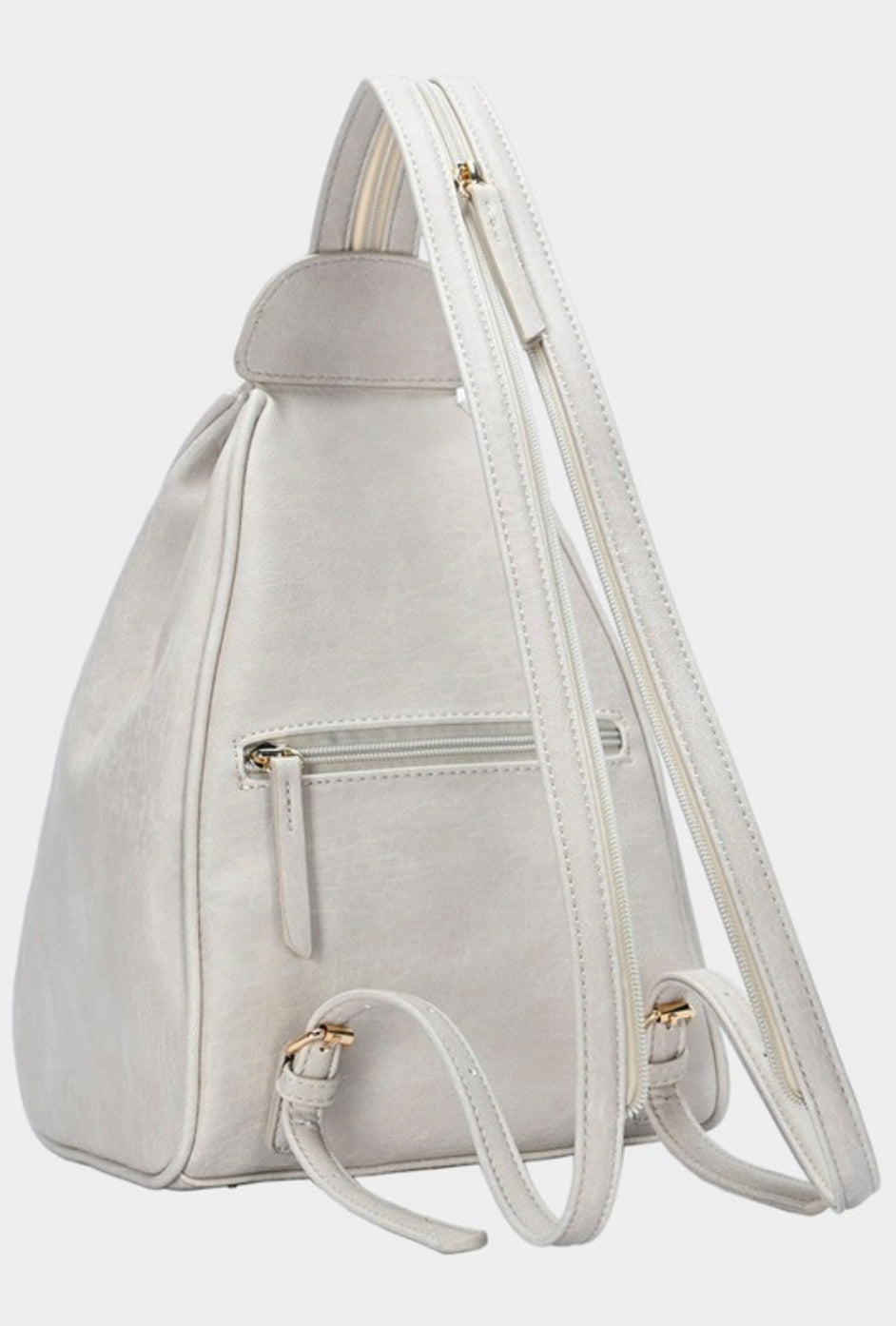 Leather Sling Backpack