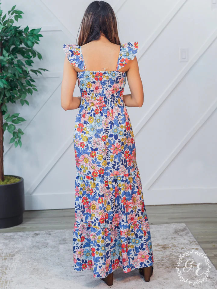 Floral Summer Maxi Dress