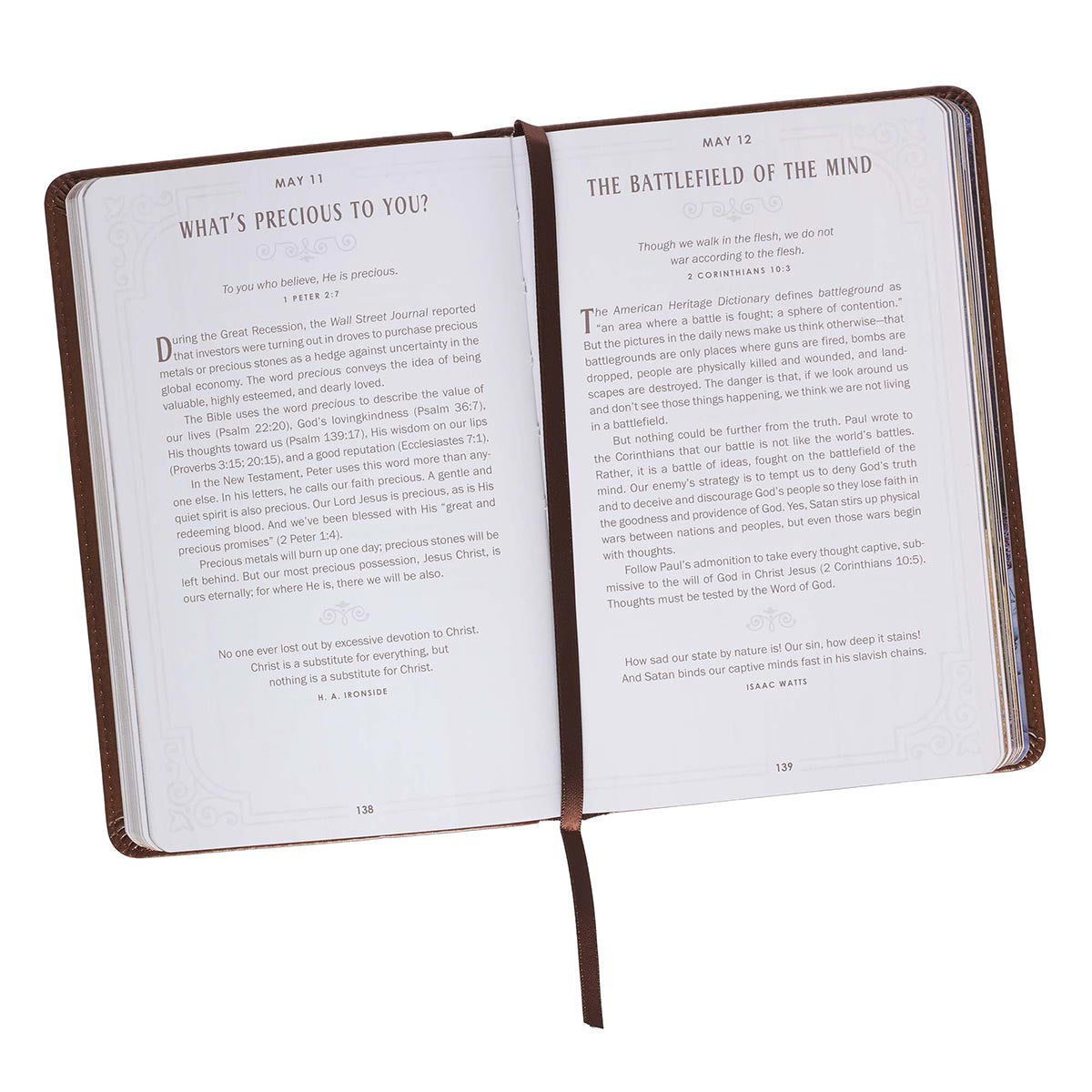 Walking With God Brown Devotional