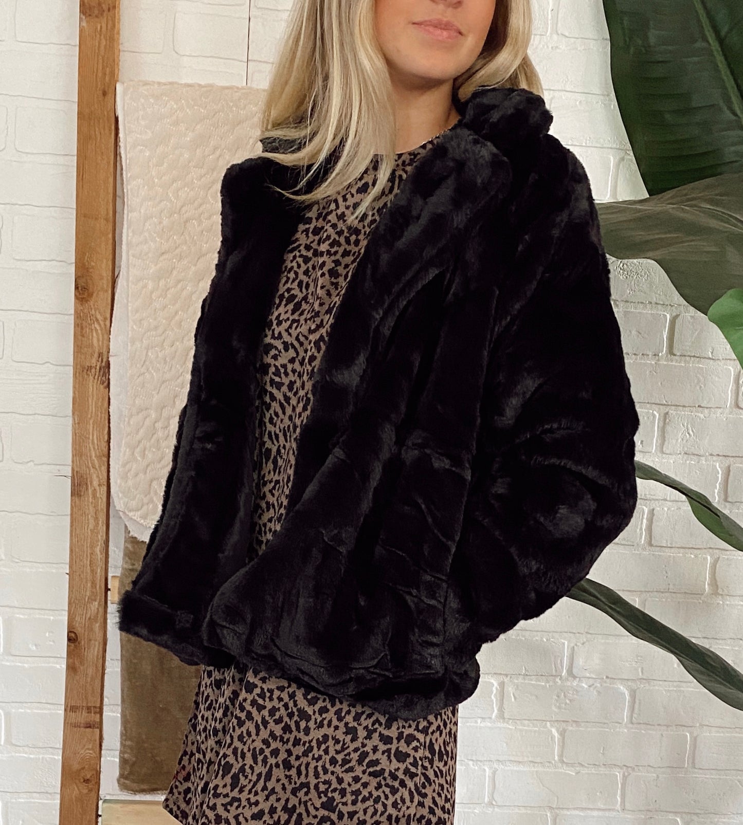 Faux Fur Coat