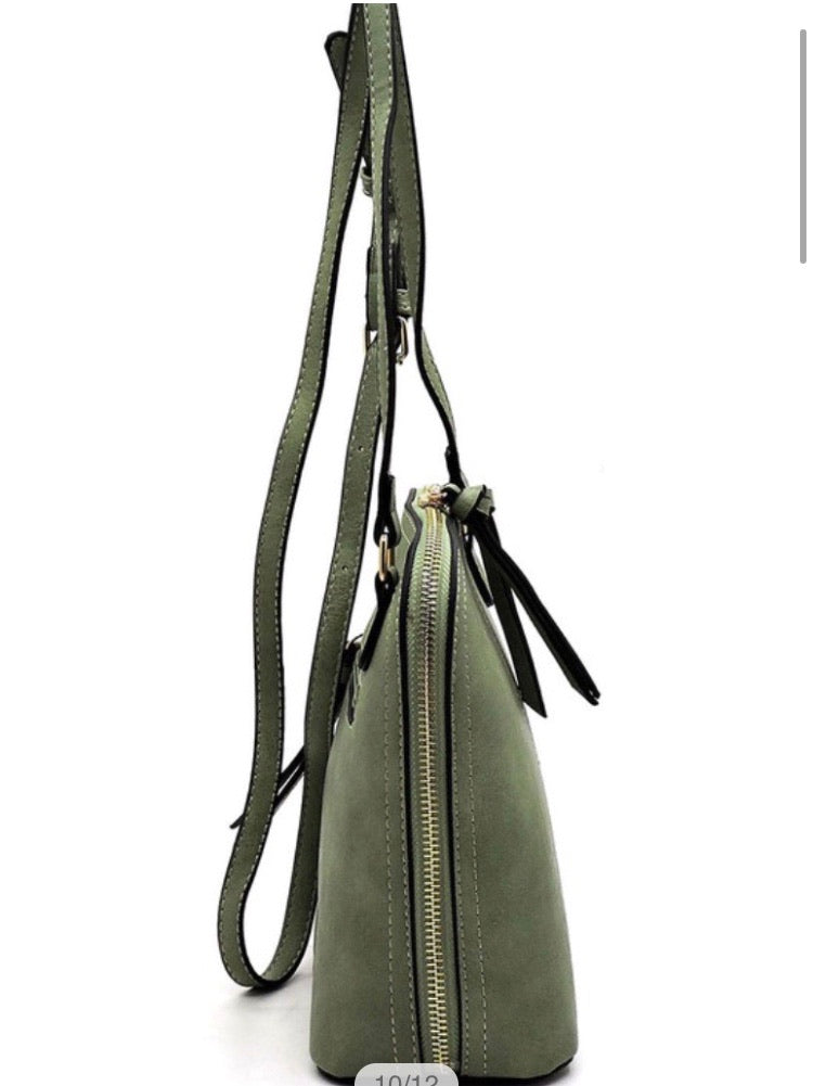 Sage Green Crossbody Purse