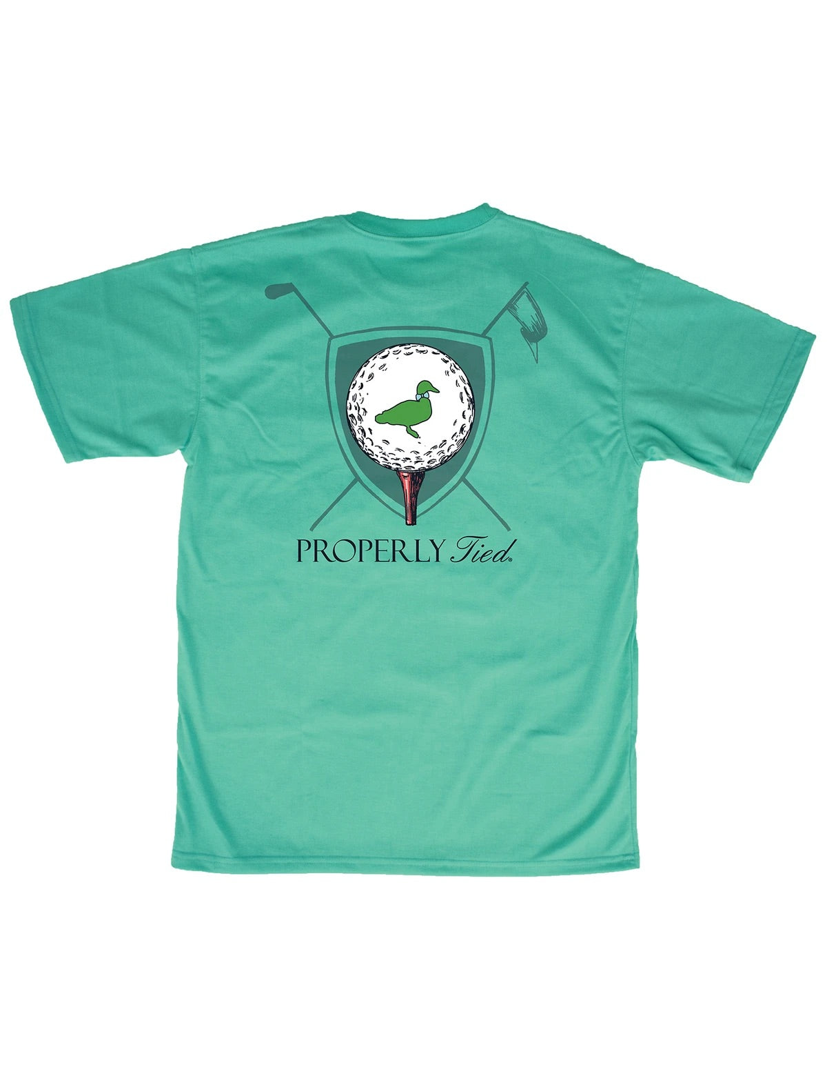 Soft Green Tee Time Short Sleeve