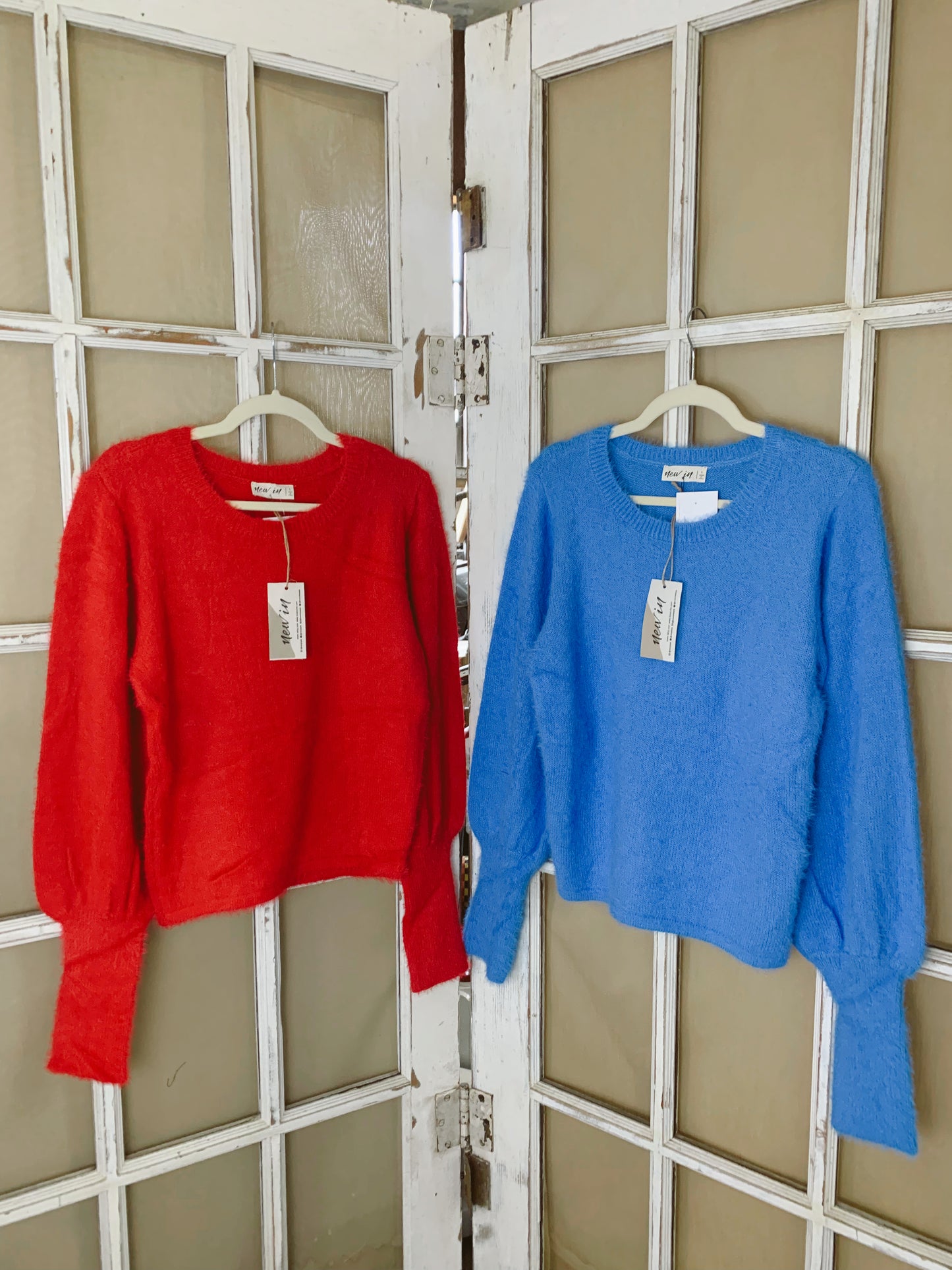 Red Soft Knit Sweater