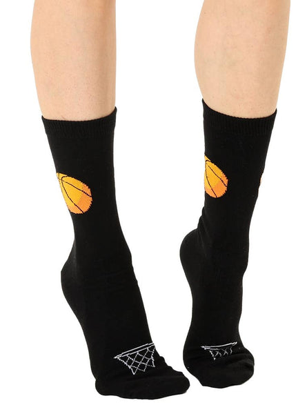 3D Packaged Crew Socks - Basketball - Black