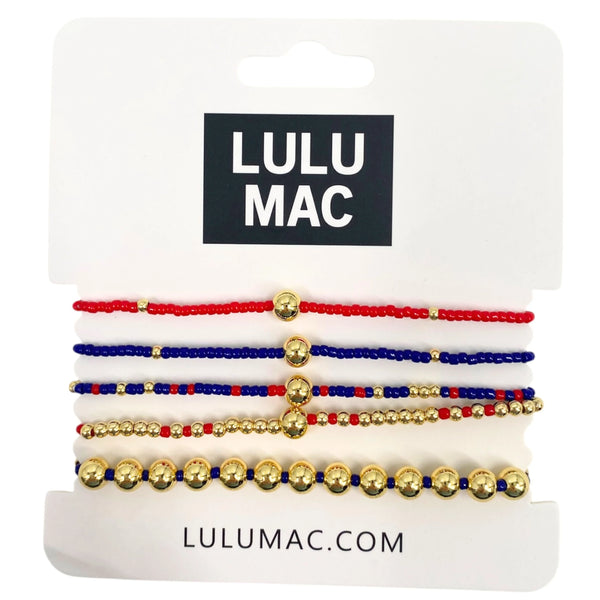 Lulu Mac Beaded Bracelet Set