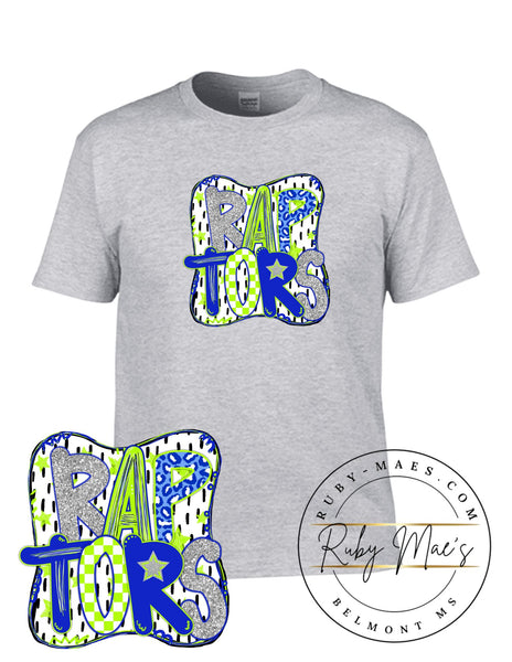 Raptors Spirit Short Sleeve Gildan Tshirt