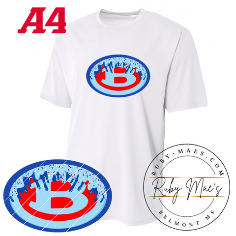Drippy Belmont B Short Sleeve Dry Fit Tshirt