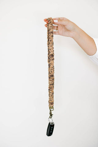 Rustic Bloom Scrunchie Lanyard