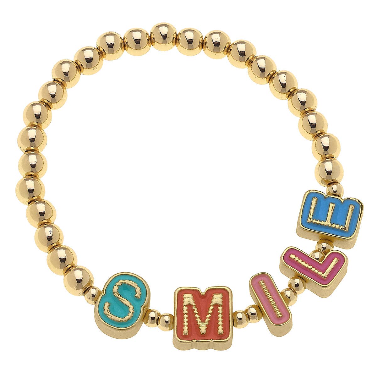 Children's Stretch Bracelet: Smile