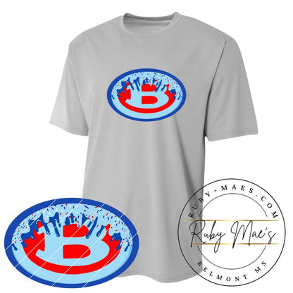 Drippy Belmont B Short Sleeve Dry Fit Tshirt
