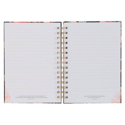 Journal Wirebound Black For I Know the Plans Jer. 29:11