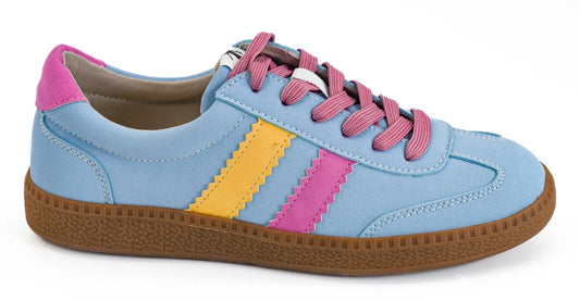 Corky’s Heads Up Sneakers- Light Blue