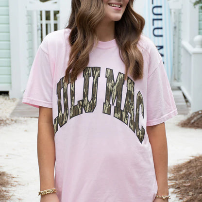 Lulu Mac Mossy Oak Comfort Colors Tee