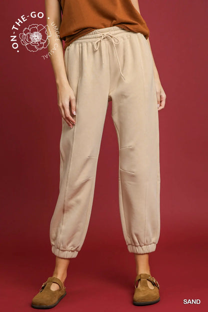 Sand Jogger Pants with Drawstring