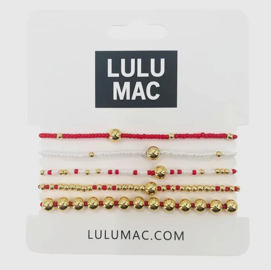 Lulu Mac Beaded Bracelet Set
