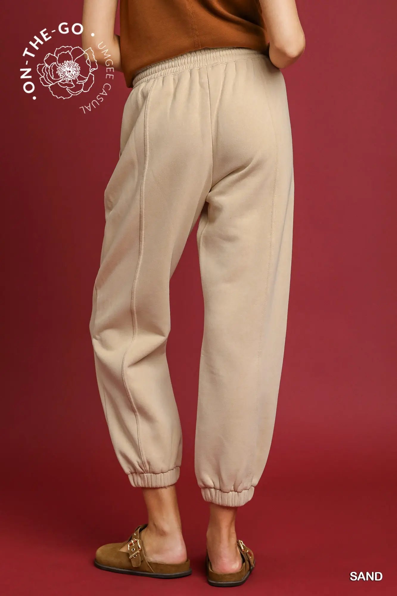 Sand Jogger Pants with Drawstring