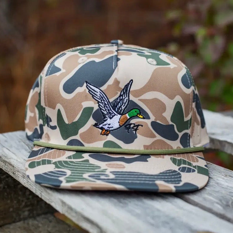 Flying Mallard Camo Cap