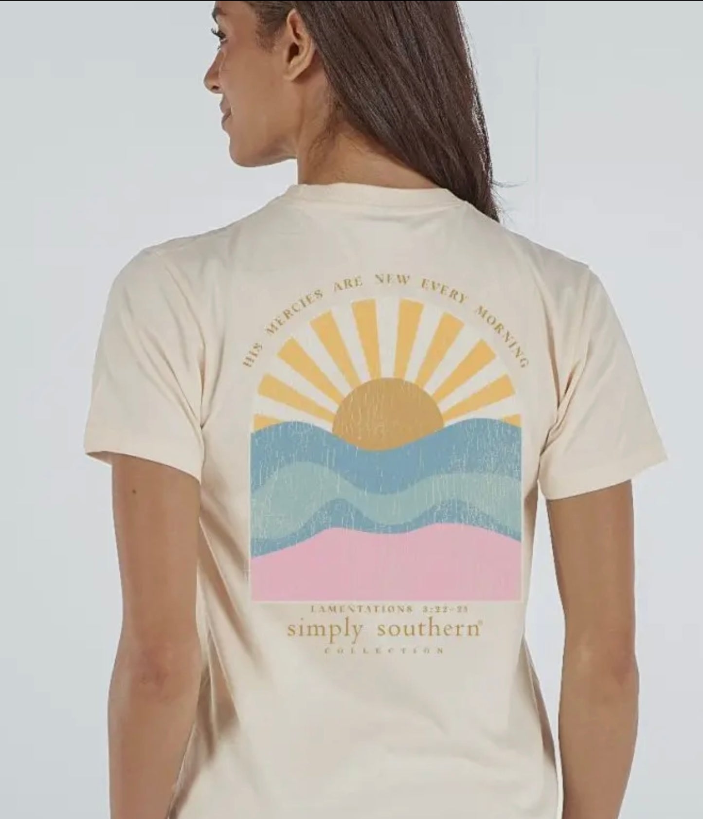 Simply Southern Short Sleeve Tshirt - His Mercies Are New