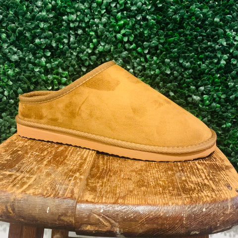 Cognac Mule Slippers