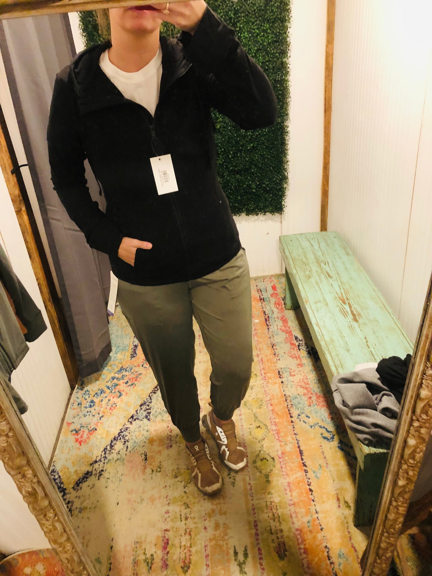 Fitted Jacket with Hood