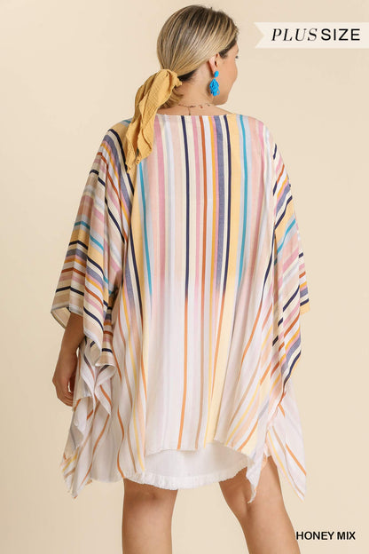 Honey Mix Kimono - Plus