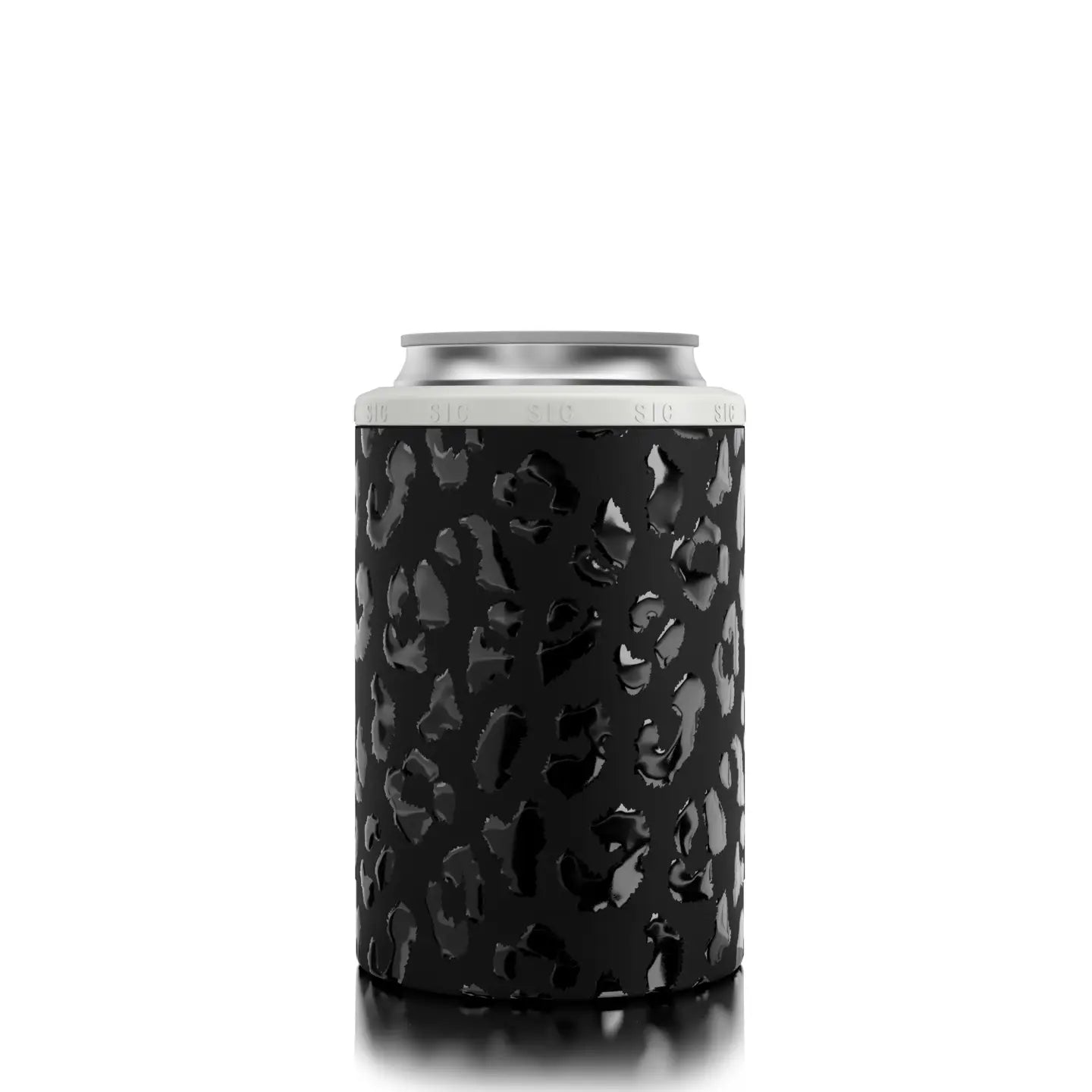 SIC Can Cooler Black Leopard Eclipse