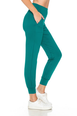 Butter Soft Athletic Joggers - Plus (Multiple Colors)