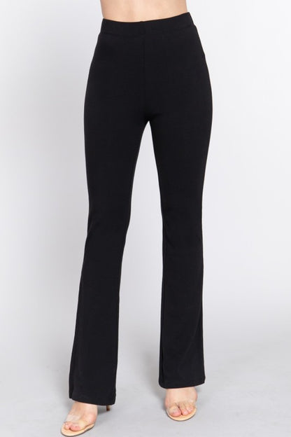 Elastic Waist Yoga Pants