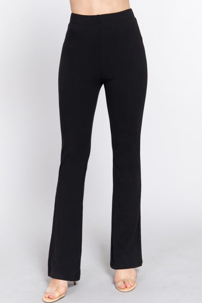 Elastic Waist Yoga Pants