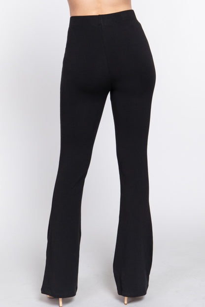 Elastic Waist Yoga Pants