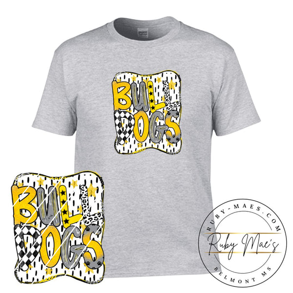Bulldogs School Spirit Short Sleeve Gildan Tshirt