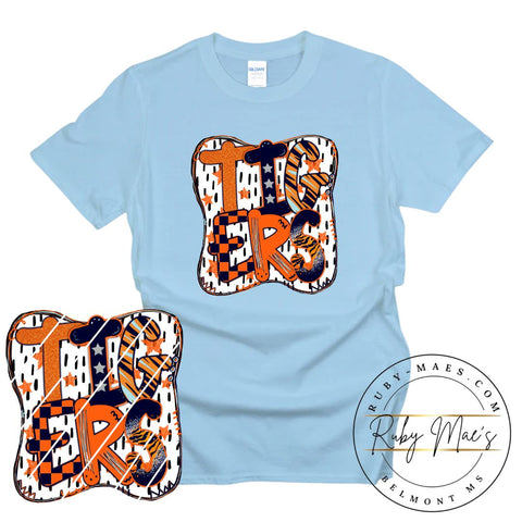 Tigers School Spirit Short Sleeve Gildan Tshirt