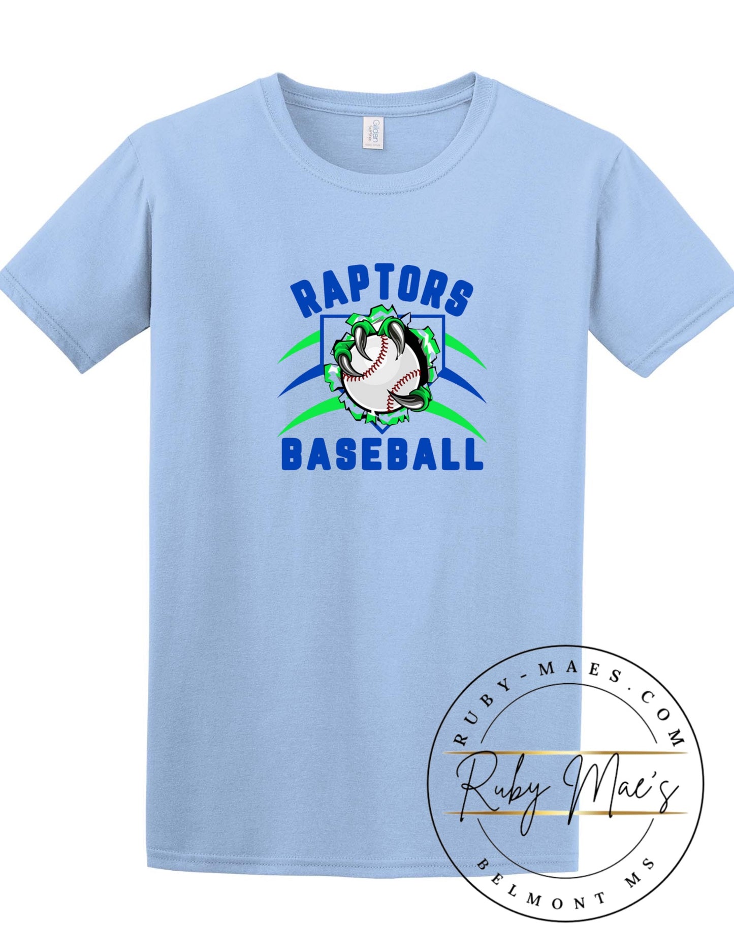 Raptor Claw Logo Short Sleeve Gildan Tshirt