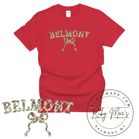 Belmont Camo 3 - Gildan Softstyle Short Sleeve *Saturday Special*