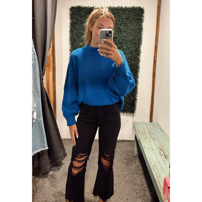 Black Vervet Vintage Crop Flare Jeans