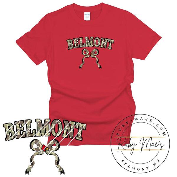 Belmont Camo 2 - Gildan Softstyle Short Sleeve *Saturday Special*