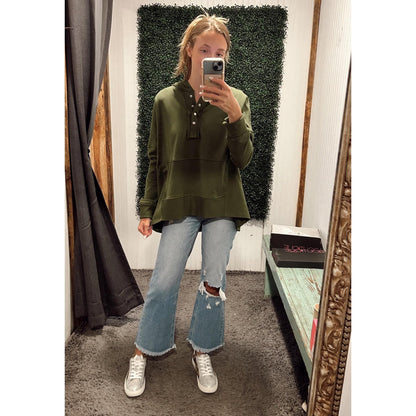 Vervet Vintage Ankle Flare Jeans