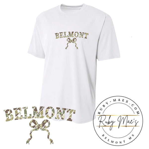 Belmont Camo 3 - Gildan Softstyle Short Sleeve *Saturday Special*