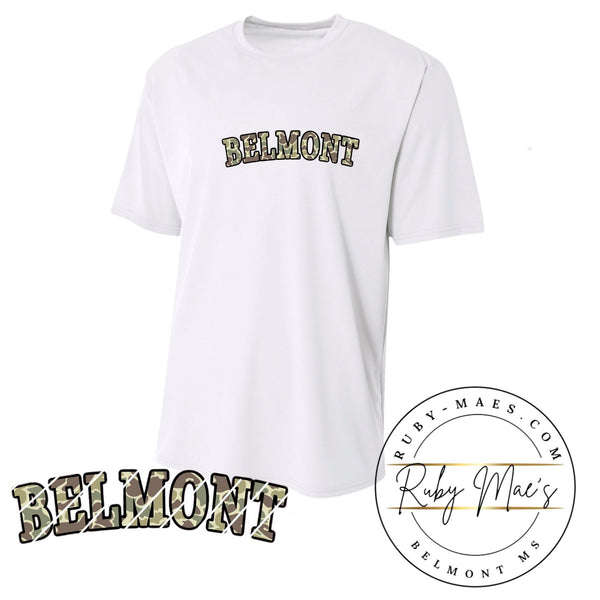 Belmont Camo - Dry Fit Short Sleeve *Saturday Special*