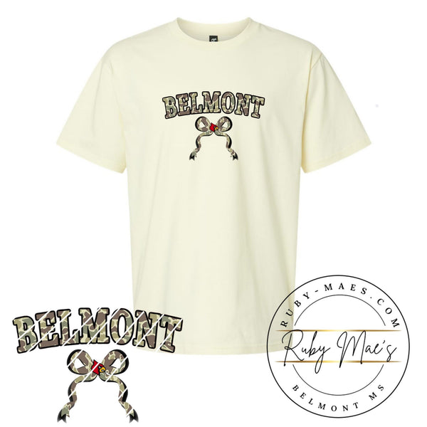 Belmont Camo 2 - Gildan Softstyle Short Sleeve *Saturday Special*