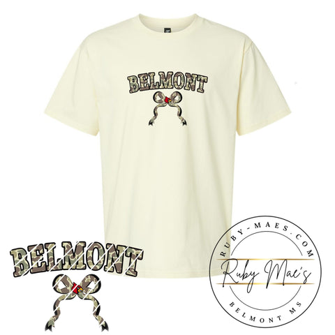 Belmont Camo 2 - Gildan Softstyle Short Sleeve *Saturday Special*