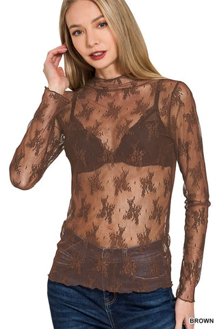 Lace Layering Top